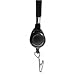 (Price/BX)Advantus Lanyard w/24-in. ID Reel w/Clip Hanging From 36-in Black Poly Cord