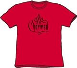 Charmed TV Show CHARMED LOGO Adult Red Unisex T-shirt, 2XL