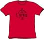 Charmed TV Show CHARMED LOGO Adult Red Unisex T-shirt, 2XL