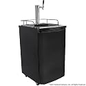 EdgeStar Black Draft Beer Dispenser Kegerator Cooler