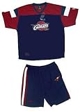 Cleveland Cavaliers 2 Piece V-Neck Rib Short Set