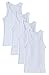 Sportoli® Boys Ultra Soft 100% Cotton White Tank Top Undershirts
