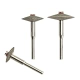 Buy 3pc Diamond Grinding Disc Set - Unique 'Flying Saucer' Shape - Fits Dremel by TJ
