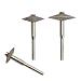 3pc Diamond Grinding Disc Set - Unique 'Flying Saucer' Shape - Fits Dremel