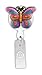 Butterfly Rubber Retractable Badge Holder