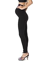 Franato New Lady Seamless Full Ankle Length Maternity Pregnancy Over Bump Legging