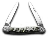 Best sale price for CASE XX Elk Walking SFO Natural Bone Muskrat 1/200 Pocket Knife Knives. Free Shipping.