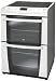 Electric Freestanding Cooker Silver (ZKC6040S_SI)