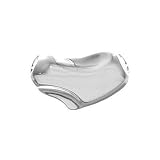 Sterling Silver Organic Sculpted Heart T-shirt Pendant