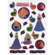Disney's Sleeping Beauty Sparkly Stickers by