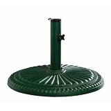 Living Accents Fluted Round Umbrella Base (28540SG) by Ace