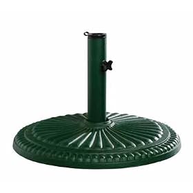 Living Accents Fluted Round Umbrella Base (28540SG)