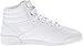 Reebok Freestyle Hi Classic Shoe (Little Kid/Big Kid), White/White, 3.5 M US Big Kid