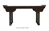 Vintage Chinese Flower Carving Altar Console Table Ass566