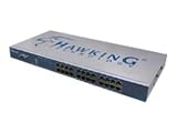 Hawking Gigabit Web-Smart Switch HGS24S - Switch - 24 ports - EN, Fast EN, Gigabit EN - 10Base-T, 100Base-TX, 1000Base-T - 1U
