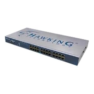 Hawking 24PORT GBIT SWITCH WEB SMART RM ( HGS24S ) by Hawking Technology