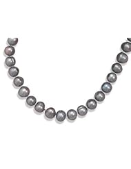 18"+2"Extension Peacock Cultured Freshwater Pearl Necklace