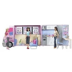 <b>Barbie Hot Tub Party Bus Vehicle Play Set</b>