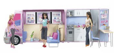 Childrens Toyshop  Toys : Barbie Motorhome