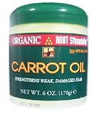 ORGANIC Root Stimulator Carrot Oil Cream Strengthens Weak, Damaged Hair 6oz/170g