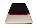 GAGS Macbook Air 11 inch Red & Black Reversible Sleeve Case Pouch....Water Resistant....Shock Protection