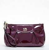 Coach 46624 Madison Patent Wristlet Plum $118