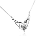 Jewelry : Druids Twisted Celtic Knot Vines and Leaves Leaf Drop Adjustable 17