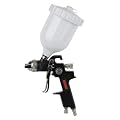ROWI Druckluft Farbspritzpistole Profi 600/5/1 HVLP Lackierpistole Flie�becher