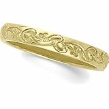 14K Rose Gold Design Band