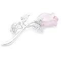 CHIC 4209/2 - Broche de mujer de rodio (ba�ado)
