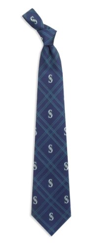 Seattle Mariners Woven Poly 2 Necktie