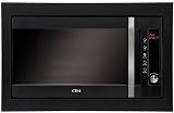CDA MC31B+FM2B Built in microwave oven & grill in black + Frame kit