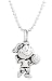 Clayvision Volleyball Girl Pendant Necklace