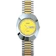 Rado Quartz, Two Tone Stainless Band Yellow Dial - Men's Watch R12391633