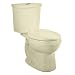 American Standard 2889.216.021 H2Option Siphonic Dual Flush Round Front Two-Piece Toilet, Bone