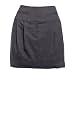 Grey Wool Mini Skirt