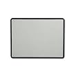 Quartet Contour Gray Fabric Bulletin Boards, 4 x 3 Feet, Gray Plastic Frame (7694G)