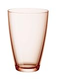 Bormioli Rocco Zeno Beverage Glass, Set of 12, Orange