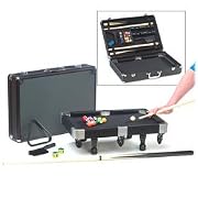 Deluxe Mini Pool Table in Aluminum Case