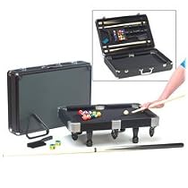 Deluxe Mini Pool Table in Aluminum Case