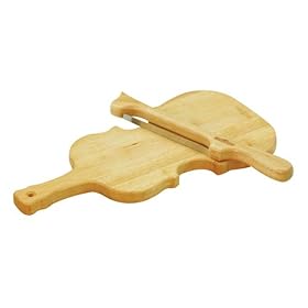 Mountain Woods Fiddle Board and Cheese Knife Plain by 