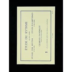 Dandelot : Etude du rythme vol 1 : mesures simples - �ditions Leduc