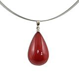 Red Mother of Pearl Pendant