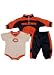 Chicago Bears Infant 3-Piece Fleece Set