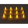 Battery operated Tealight Candles Flameless Set of 12pcs Battery operated Tealight Candles Flameless Set of 12pcs