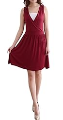 V-neck  Dress with a Brush/Sweep Train 