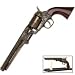 1851 Black Powder Outlaw Revolver Replica & Stand