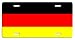 German Flag License Plate - Free Matching Keychain