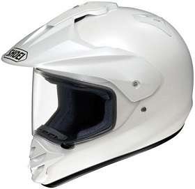 SHOEI HORNET DS DUAL SPORT CRYSTAL WHITE SIZE:XLG MOTORCYCLE Full-Face-Helmet