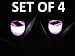 Kitchen & Housewares : Pack of 4: PINK Solar Powered Tulip LED Lights for Garden / Outdoors